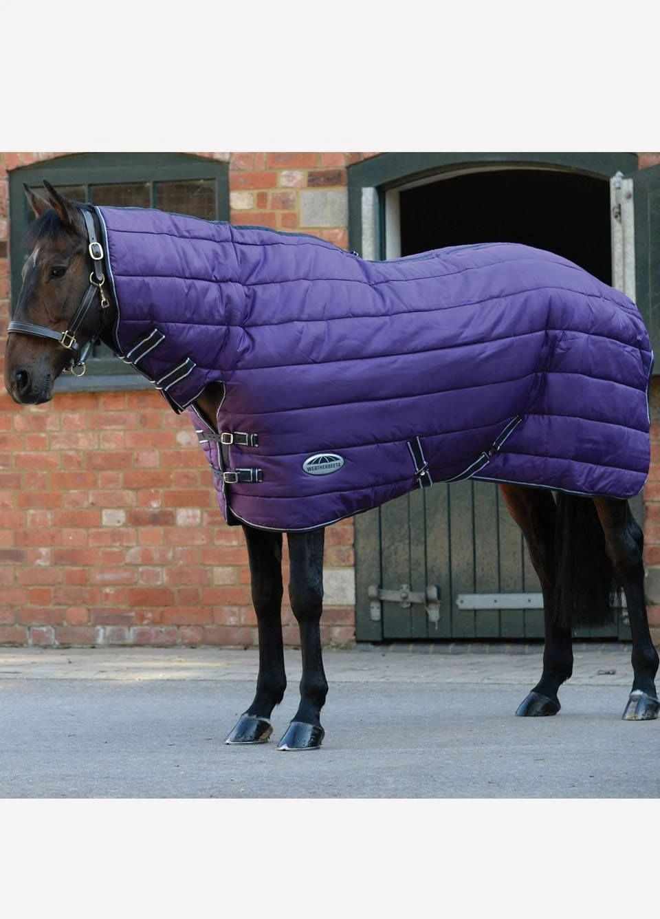 Weatherbeeta Channel Quilt Combo Heavy - Purple/Black 1 Weatherbeeta Channel Quilt Combo Heavy - Purple/Black