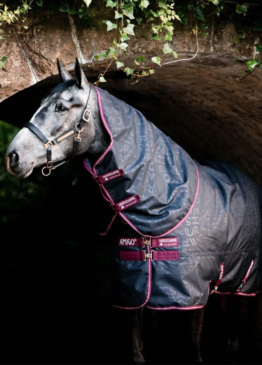 Amigo Hero 600D Ripstop Plus Lite - Navy HW Print/Burgundy 2 Amigo Hero 600D Ripstop Plus Lite - Navy HW Print/Burgundy - Image 2