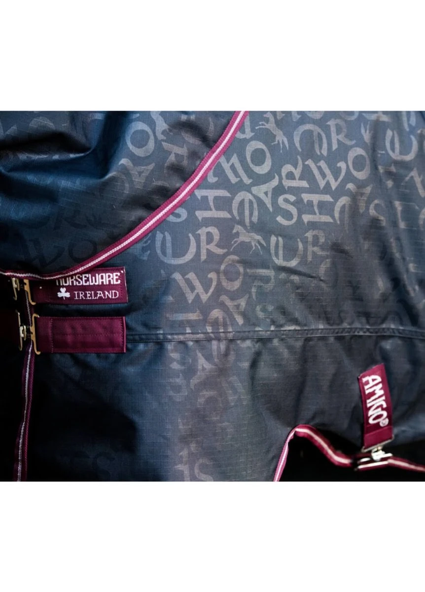 Amigo Hero 600D Ripstop Plus Lite - Navy HW Print/Burgundy 4 Amigo Hero 600D Ripstop Plus Lite - Navy HW Print/Burgundy - Image 4