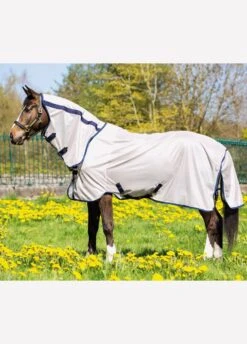 Amigo Mio Pony Fly Rug - Bronze/Navy