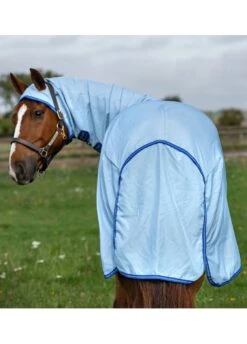 Amigo Pony Ripstop Hoody - Azure -Equi Guard Horse Shop amigoponyripstophoody4rdy