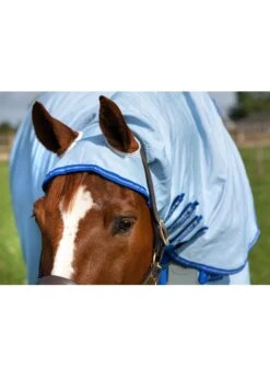 Amigo Pony Ripstop Hoody - Azure -Equi Guard Horse Shop amigoponyripstophoody5rdy
