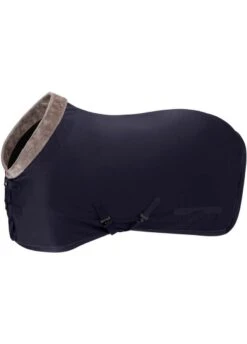 Eskadron Faux Fur Sweat Rug - Dark Navy