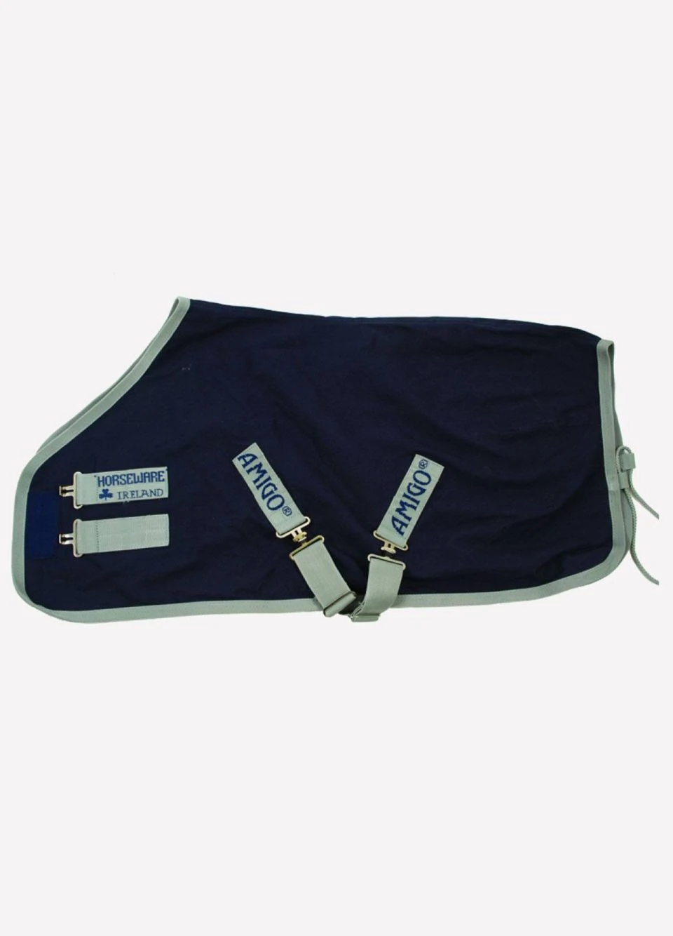 Amigo Stable Sheet - Navy/Silver 1 Amigo Stable Sheet - Navy/Silver