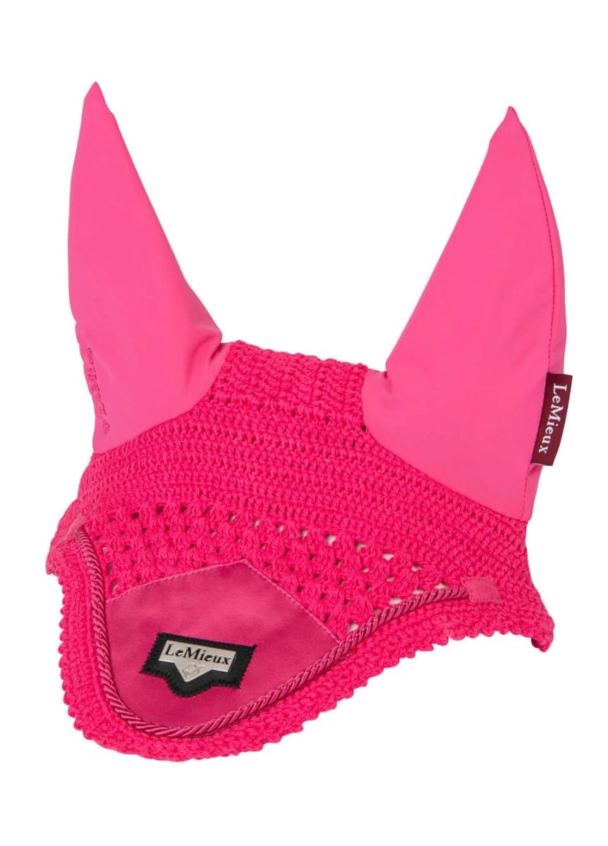 LeMieux Loire Fly Hood - Watermelon 1 LeMieux Loire Fly Hood - Watermelon