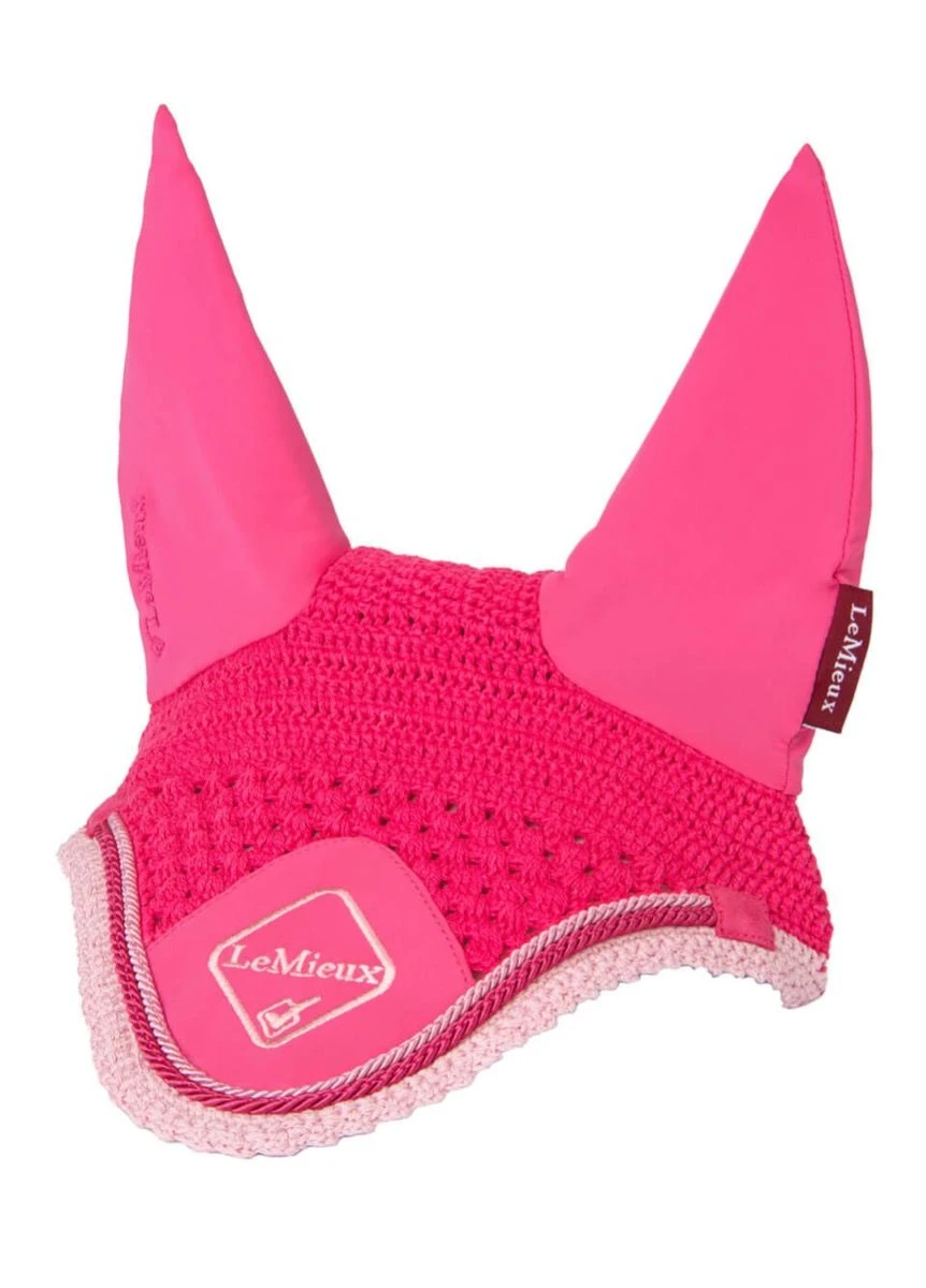 LeMieux Classic Fly Hood - Watermelon 1 LeMieux Classic Fly Hood - Watermelon