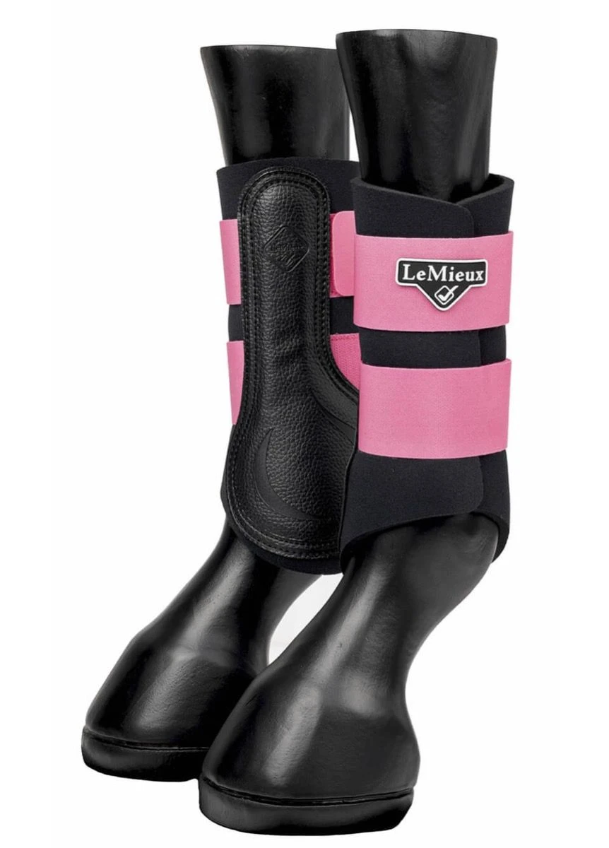 LeMieux Grafter Brushing Boots - Watermelon 1 LeMieux Grafter Brushing Boots - Watermelon