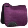 LeMieux Suede Dressage Square - Plum