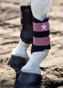 LeMieux Mini Brushing Boots - Orchid -Equi Guard Horse Shop lm mini grafter orchid 3rdy