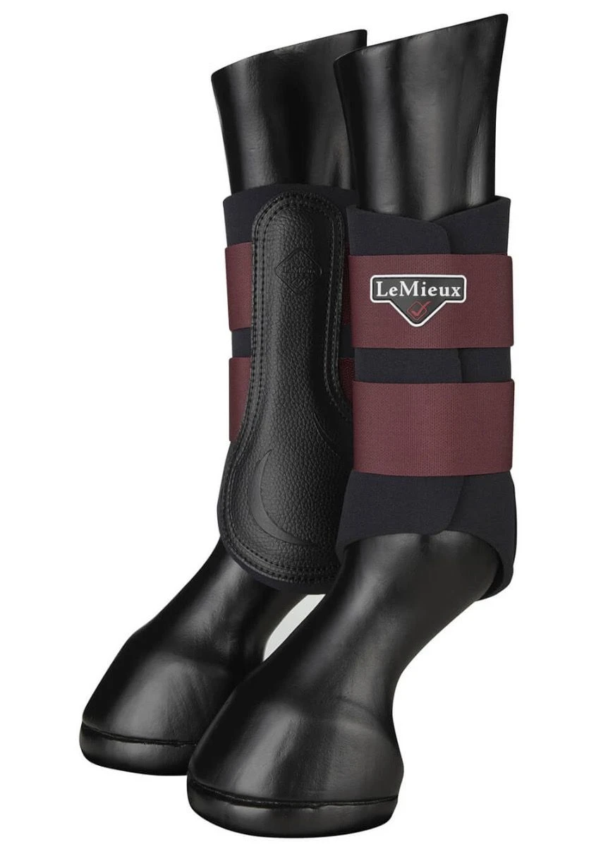 LeMieux Grafter Brushing Boots - Rioja 1 LeMieux Grafter Brushing Boots - Rioja