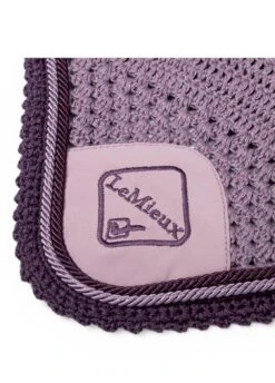 LeMieux Classic Fly Hood - Musk -Equi Guard Horse Shop lmclassicflyhoodmuskrdy