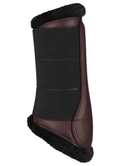 LeMieux Fleece Brushing Boots - Rioja -Equi Guard Horse Shop lmfleecebootrioja4rdy