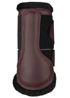 LeMieux Fleece Brushing Boots - Rioja -Equi Guard Horse Shop lmfleecebootrioja5rdy