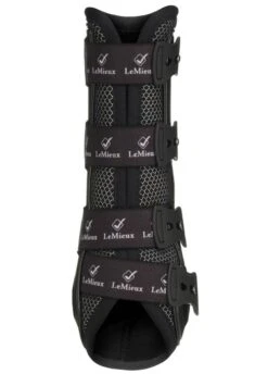 LeMieux Ultra Mesh Snug Boot (Pair) - Black -Equi Guard Horse Shop lmultrameshbootblack5rdy