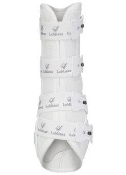 LeMieux Ultra Mesh Snug Boot (Pair) - White -Equi Guard Horse Shop lmultrameshbootwhite5rdy