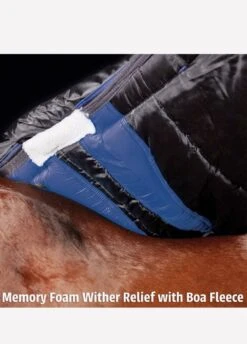Weatherbeeta ComFiTec Essential Combo Medium Turnout - Panda Print -Equi Guard Horse Shop memoryfoamboafleece 4