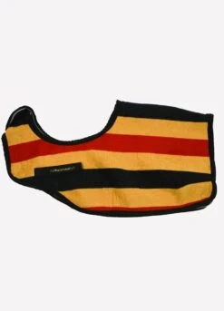 Rambo Fleece Competition Sheet - Witney Gold Stripe -Equi Guard Horse Shop newmarket gold