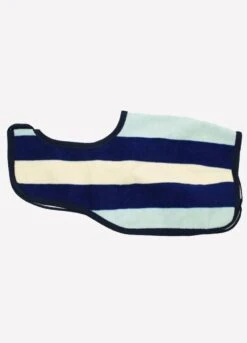 Rambo Fleece Competition Sheet - Navy Stripe 5 Rambo Fleece Competition Sheet - Navy Stripe -Equi Guard Horse Shop newmarket xsheet blue