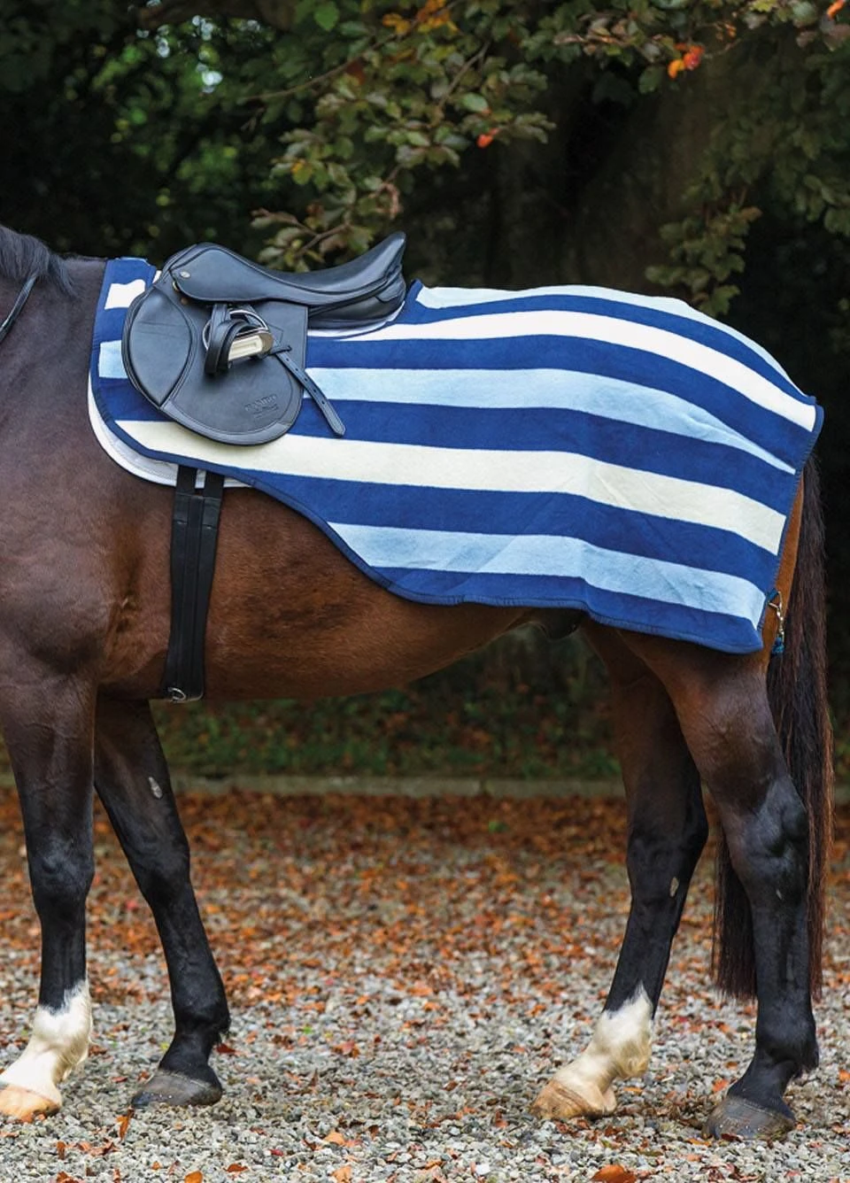 Rambo Fleece Competition Sheet - Navy Stripe 1 Rambo Fleece Competition Sheet - Navy Stripe