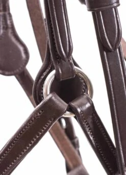 Schockemohle Rio Select Anatomical Bridle - Brown -Equi Guard Horse Shop rioselectbrnrdy