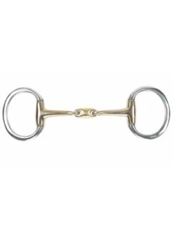Shires Brass Alloy Lozenge Eggbutt Bit
