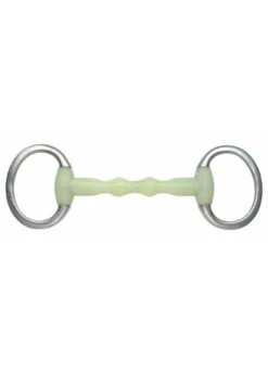 Shires Equikind Ripple Eggbutt - Pale Green