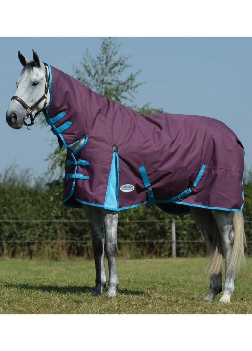 Weatherbeeta Essential Combo Neck Medium - Grape/Blue 1 Weatherbeeta Essential Combo Neck Medium - Grape/Blue