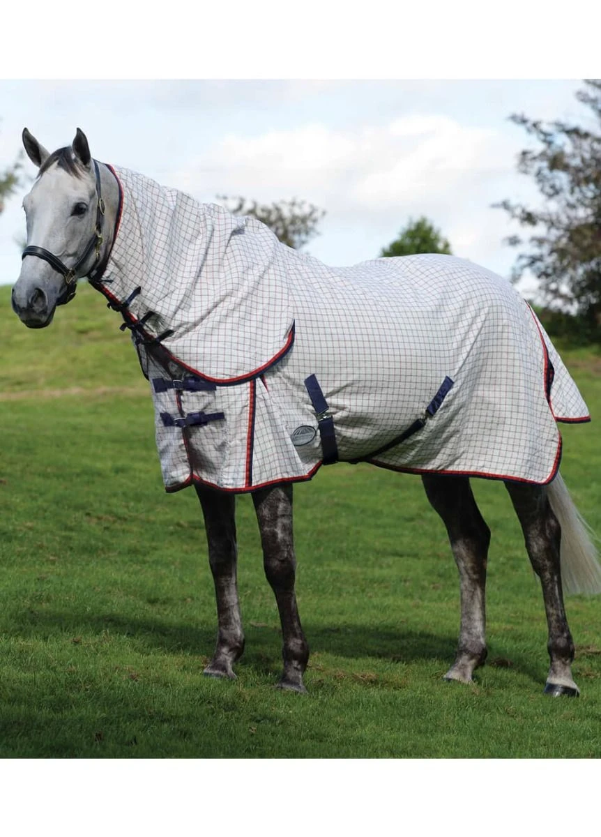 Weatherbeeta Summer Sheet Lite III Combo - White/Navy/Red 1 Weatherbeeta Summer Sheet Lite III Combo - White/Navy/Red