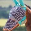 Shires Zeb-Tek Fly Mask - Zebra